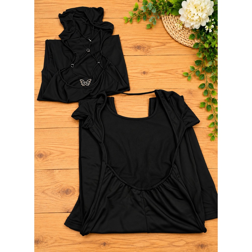 Lot of 2 Women's Black Jumpsuit & Dress – Size Small